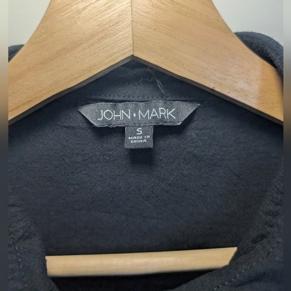 John Mark Jacket Shirt Womens Small Patchwork Embroidered Artsy Button Up - Picture 5 of 11